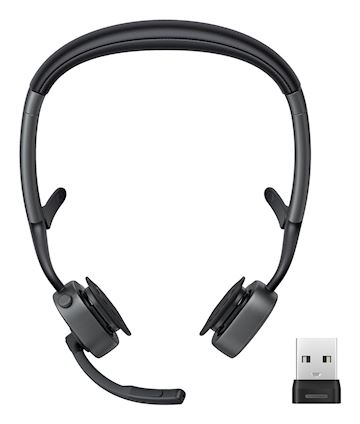 SHOKZ OpenMeet2 UC with USB-A adapter