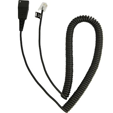 Cordon Jabra QD vers RJ10 - enroulé - Cisco 79xx